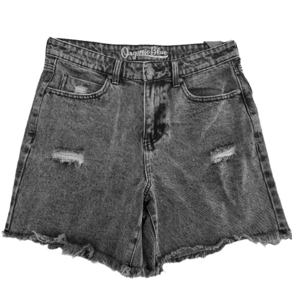 NWT 90's "Cutoff" Frayed Jeans Shorts Distressed Sz 7 - Picture 1 of 7